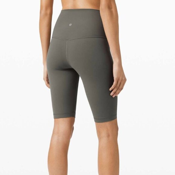 Lululemon Align Super High Rise Short *10" Grey Sage - Picture 5 of 5